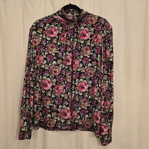 Floral Long Sleeve Blouse